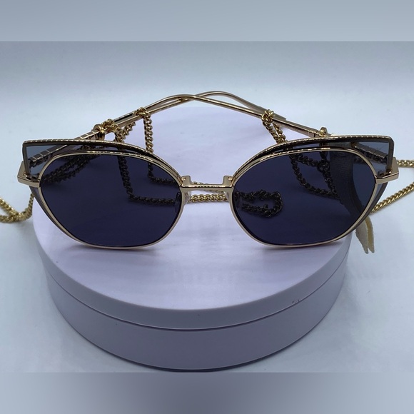 New! 👑CHOPARD ICE CUBE Sunglasses SCHF74 300F, Authentic - Picture 9 of 16